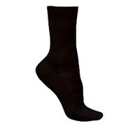 FALKE No. 3 W So lana seta tinta unita 1 paio, Calzini Donna, Nero Black 3009, 35-36