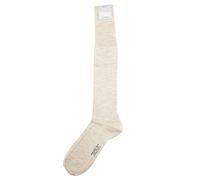 FALKE No.6 Calze Da Uomo 43-44 Beige Sabbia Mélange 4650 Lana Sete
