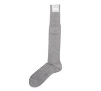 FALKE No.6 Calze Da Uomo 43-44 Grigio Melange 3390 Lana Sete