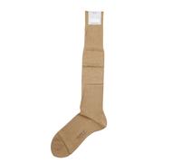FALKE No.6 Calze Da Uomo 45-46 Marrone Chiaro 4500 Lana Seta