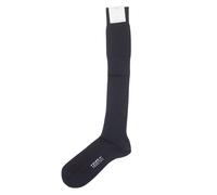 FALKE No.7 Calze Da Uomo 41-42 Blu Blu Scuro Navy Lana Merino