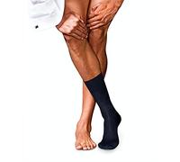 FALKE No. 7 Finest Merino Uomo Calze dark navy (6370), 41-42