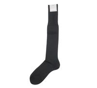 FALKE No.9 Calze Da Uomo 45-46 Grigio Antracite Nero-Blu Cotone NUOVO