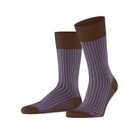 FALKE Oxford Stripe M So cotone fantasia 1 paio, Calzini Uomo, Marrone Cork 5034, 39-40
