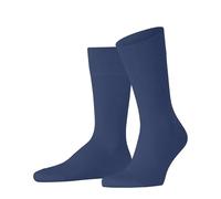 FALKE Panama M So lino cotone tinta unita 1 paio, Calzini Uomo, Blu Mingblue 6740, 43-44