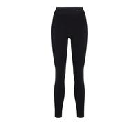 FALKE Pantaloni Baselayer da Donna Maximum Warm Long W Ti Materiale Funzionale ad Asciugatura Rapida, 1 Pezzo, Nero, 3000 Trend, M
