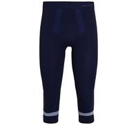 FALKE Pantaloni Baselayer da Uomo Caldi 3/4 M Ti Materiale Funzionale ad Asciugatura Rapida, 1 Pezzo, Blu Space Blue 6116 Trend, L