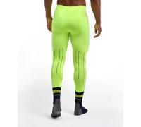 FALKE Pantaloni Baselayer da Uomo Warm Long M Ti Materiale Funzionale ad Asciugatura Rapida, 1 Pezzo, Giallo Lightning 1690 Trend S