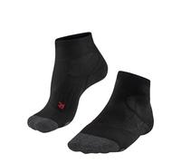 FALKE PL2 Short W Sso cotone filo funzionale antivesciche 1 paio, Calzini da padel Donna, Nero Black 3000, 39-40