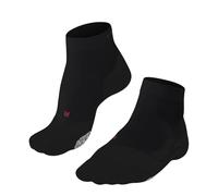 FALKE PL4 Short W Sso cotone filo funzionale antivesciche 1 paio, Calzini da padel Donna, Nero Black 3000, 39-40