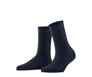 FALKE Posh Pulse 50 Donna Calze CON MOTIVO 3D black (3009), 35-38
