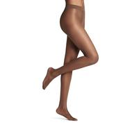 FALKE Pure Matt 20 DEN W Ti trasparenti velati tinta unita 1 pezzo, Collant Donna, Marrone Espresso 5188, S-M