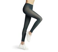 FALKE Pure Matt 50 Den W Le Semicoprenti Tinta Unita, Leggings Donna, Verde Mulberry 7448, M