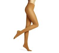 Falke Pure Matt 50 DEN W TI Semicoprenti Tinta Unita 1 Pezzo, Collant Donna, Arancione (Toskana 1470) nuovo - ecologico, M