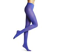FALKE Pure Matt 50 DEN W Ti semicoprenti tinta unita 1 pezzo, Collant Donna, Blu Imperial 6065, M-L