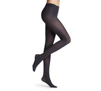 FALKE Pure Matt 50 DEN W Ti semicoprenti tinta unita 1 pezzo, Collant Donna, Grigio Graphite 3146, S