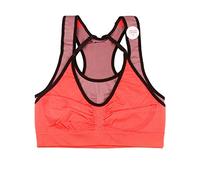 Falke, Reggiseno Sportivo con Incrocio sul Retro, Rosso (Light Hibiscus), XS