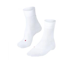 Falke RU4 Endurance Compression, calza da running donna, bianco 35-36 White