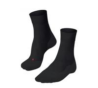 Falke RU4 Endurance Compression, calza da running uomo, nero 46-48 Black