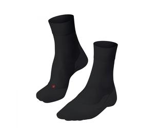 Falke RU4 Endurance Compression, calza da running uomo, nero 46-48 Black