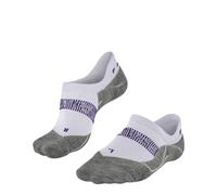 Falke Calzini da corsa RU4 Endurance Cool Invisible – filo funzionale antivesciche – Bianco 37-38