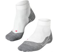 Falke RU4 Endurance Short, calze da corsa, donna, bianco 41-42 White-Mix