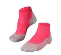 FALKE RU4 Endurance Short W Sso cotone filo funzionale antivesciche 1 paio, Calzini da corsa Donna, Rosso Rose 8564, 41-42