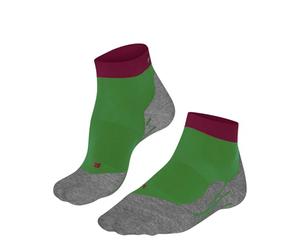 Falke Ru4 Endurance Short W Sso cotone filo funzionale antivesciche 1 paio, Calzini da corsa Donna, Verde Grass Green 7014, 35-36