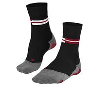 FALKE RU5 Race M So filo funzionale antivesciche 1 paio, Calzini da corsa Uomo, Nero Black 3011, 42-43