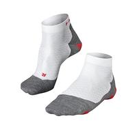 FALKE Ru5 Race Short W Sso Filo Funzionale Antivesciche, Calzini da corsa Donna, Bianco White-Mix 2020, 41-42