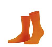 FALKE Run U Sso cotone filo funzionale tinta unita 1 paio, Calzini Unisex - Adulto, Arancione Bright Orange 8930, 46-48