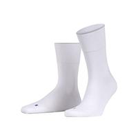 Falke Run U So cotone filo funzionale tinta unita 1 paio, Calzini Unisex - Adulto, Bianco White 2000, 42-43