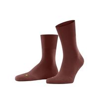 FALKE Run U So cotone filo funzionale tinta unita 1 paio, Calzini Unisex - Adulto, Rosso Brick 8408, 39-41