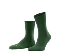 FALKE Run U Sso cotone filo funzionale tinta unita 1 paio, Calzini Unisex - Adulto, Verde Golf 7408, 39-41