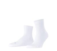 FALKE Run U Sso cotone filo funzionale tinta unita 1 paio, Calzini Unisex - Adulto, Bianco White 2000 Rib, 44-45