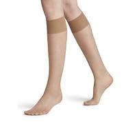 FALKE Seidenglatt 15 DEN W Kh trasparenti velati tinta unita 1 paio, Calzini lunghi Donna, Effetto pelle Cocoon 4859, 39-42