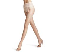 FALKE Seidenglatt 15 DEN W Sto trasparenti velati tinta unita 1 paio, Autoreggenti Donna, Effetto pelle Powder 4169, S