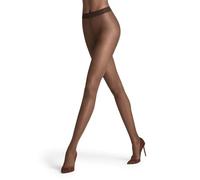 FALKE Seidenglatt 15 DEN W Ti trasparenti velati tinta unita 1 pezzo, Collant Donna, Marrone Espresso 5188, S-M