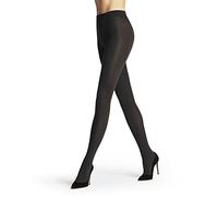 FALKE Seidenglatt 80 DEN W Ti coprenti tinta unita 1 pezzo, Collant Donna, Grigio Graphite 3146, L