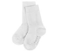 FALKE Sensitive B So Cotone Con Bordino Morbido, Calzini Unisex - Bimbi 0-24, Bianco White 2000, 50-56