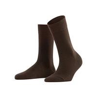 FALKE Sensitive Berlin Calzini Donna Lana Merino Cotone Grigio Nero Altri Colori Calze Con Bordino Morbido Senza Elastico Tinta Unita Termoregolanti Da Indossare Tutto L'Anno 1 Paio