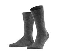 FALKE Sensitive Berlin M So lana cotone con bordino morbido 1 paio, Calzini Uomo, Grigio Dark Grey 3070, 43-46