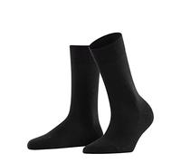 FALKE Sensitive Berlin W So lana cotone con bordino morbido 1 paio, Calzini Donna, Nero Black 3000, 35-38