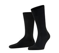 FALKE Sensitive London M So cotone con bordino morbido 1 paio, Calzini Uomo, Nero Black 3000, 43-46