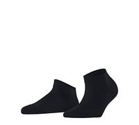 FALKE Sensitive London W Sn cotone bassi tinta unita 1 paio, Calzini corti Donna, Blu Dark Navy 6370, 35-38