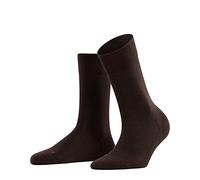 FALKE Sensitive London W So cotone con bordino morbido 1 paio, Calzini Donna, Marrone Dark Brown 5233, 39-42