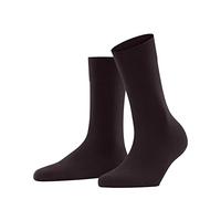 FALKE Sensitive London W So cotone con bordino morbido 1 paio, Calzini Donna, Rosso Barolo 8596, 39-42
