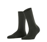 FALKE Sensitive New York W So lyocell con bordino morbido 1 paio, Calzini Donna, Verde Military 7826, 35-38
