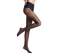 FALKE Shaping Top 20 DEN W Ti trasparenti velati con effetto modellante 1 pezzo, Collant Donna, Blu Marine 6179, L
