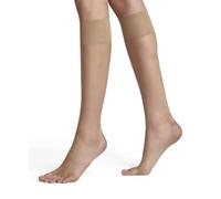 FALKE Shelina Toeless 12 DEN W Kh transparenti velati tinta unita 1 paio, Calzini lunghi Donna, Effetto pelle Brasil 4679, 39-42